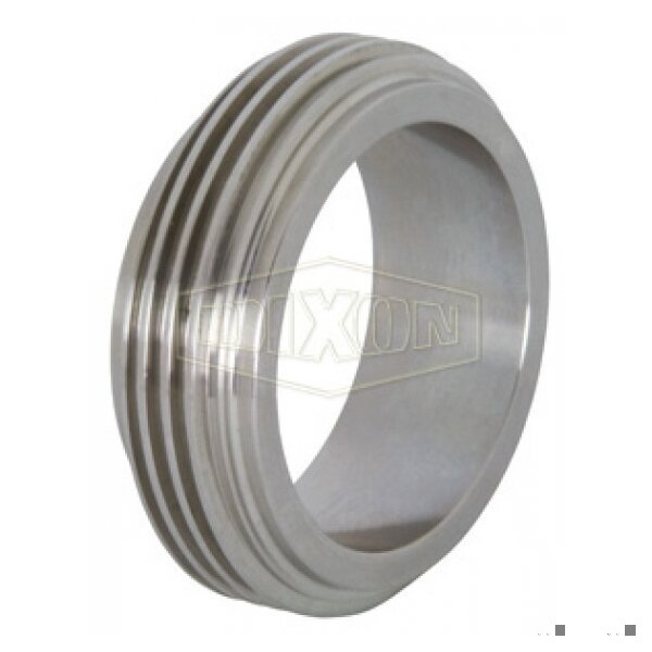SMS Welding Male, Fitting/Connector Type: Male, DN51 Nominal Size, 0.91 in Thickness, 316 SS, 2.76 i